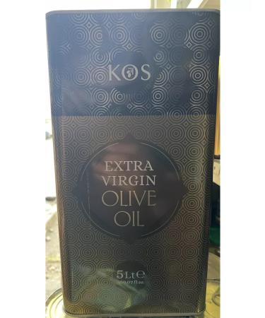 KOS Extra Virgin Olive oil Greece 5 liters - Buy Online on GoSupps.com