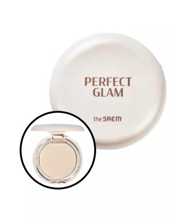 THE SAEM Perfect GLAM Glow Pact Facial Powder with a shine effect of 9.5g
