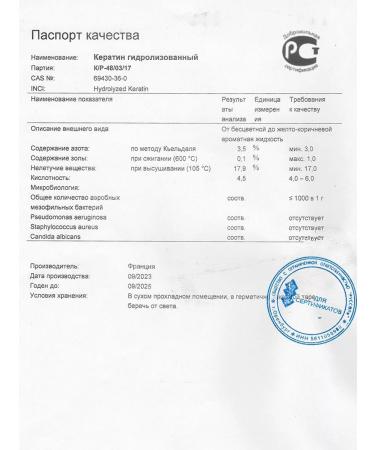 KyrkymaRu Keratin and silk proteins. 50 ml and 10 ml - Buy Online on GoSupps.com