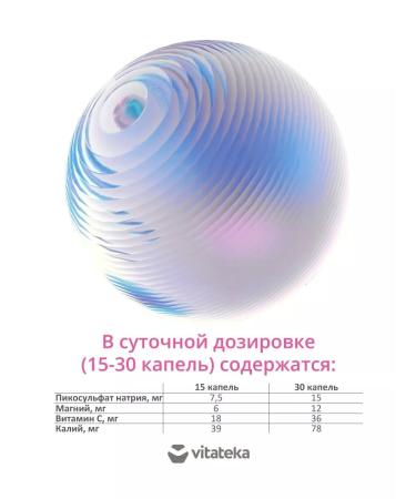 VITATEKA Picosulfate sodium drops for oral administration fl. With pr - Buy Online on GoSupps.com