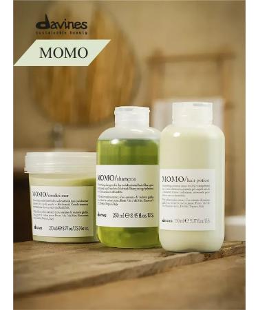 Davines Momo shampoo for deep moisturizing dry hair - Buy Online on GoSupps.com