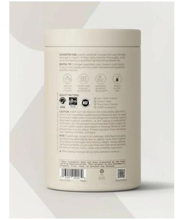 Sports research Peptide beef collag Collagen Peptides 454g - Buy Online on GoSupps.com