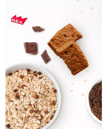 ProteinRex Protein oatmeal oatmeal without sugar Flapjack chocolate - Buy Online on GoSupps.com