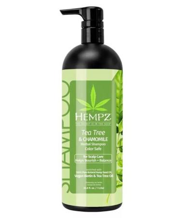 HEMPZ Tea Tree & Chamomile Herbal Shampoo Healthy Hair