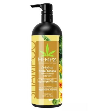 HEMPZ Original Floral Banana Herbal Shampoo Moisturizing Shampoo