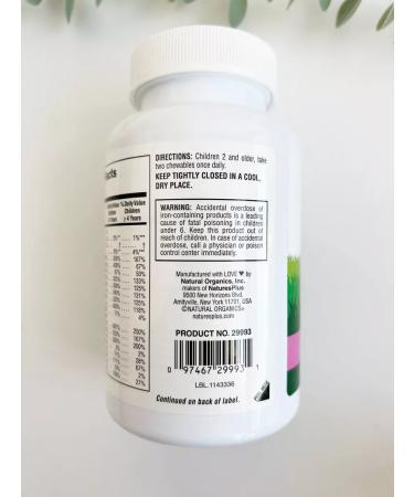 Natures Plus Animal Parade Multivitamins for children Arbuz 180 Tab - Buy Online on GoSupps.com