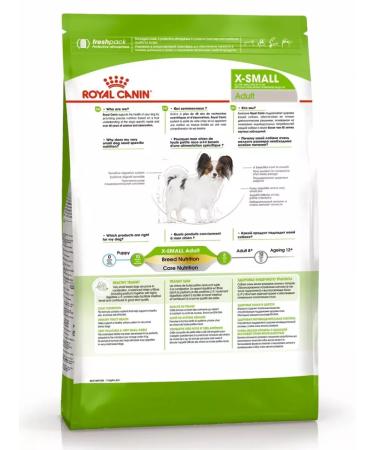 ROYAL CANIN Feeds dry XSMALLADULT for glasses of small dogs from 10 months 500g 2pcs - Buy Online on GoSupps.com