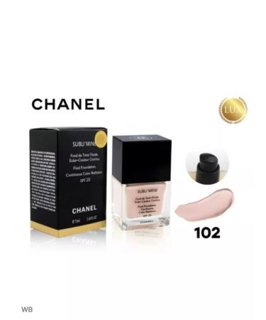 Foundation Chanel shade 102