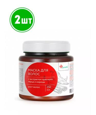 bee lab Hair mask with red pepper and cinnamon Apotek 250m 2pcs