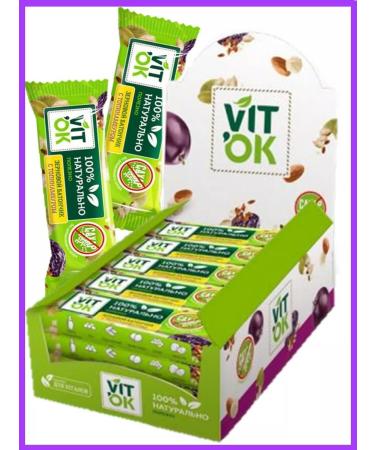 Moscow Nut Company Bank Vitok cereal with Jerusalem artichoke without sugar 1 block*18pcs