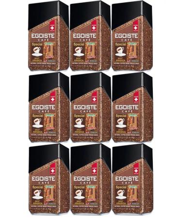 EGOISTE Ground coffee in soluble Special 100 g 9 cans