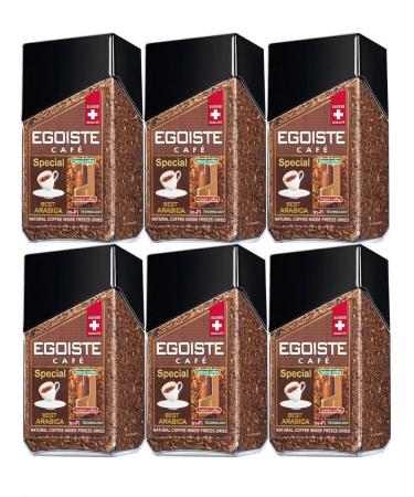EGOISTE Ground coffee in soluble Special 100 g 6 cans
