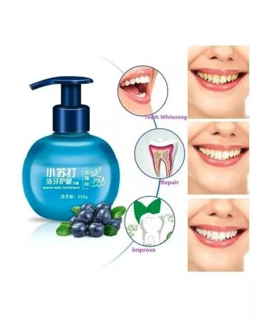 Toothpaste with the taste of Maracuya