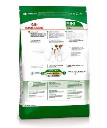 ROYAL CANIN Dry Mini Adult food for small dogs from 10 months 2kg - Buy Online on GoSupps.com