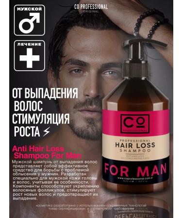 CO PROFESSIONAL Shampoo gel against hair loss 500 ml. Man - Buy Online on GoSupps.com