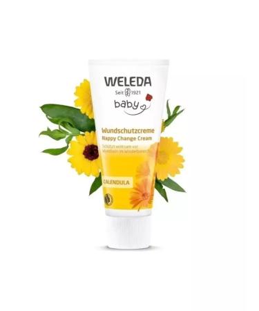 WELEDA Cream with calendula to protect the skin in the swaddling area of 75 ml