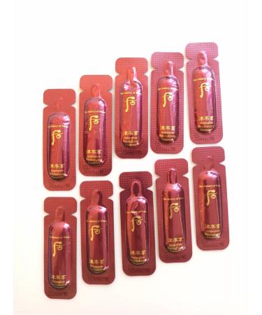 The History of Whoo Essence for the face with red ginseng. Set of probes