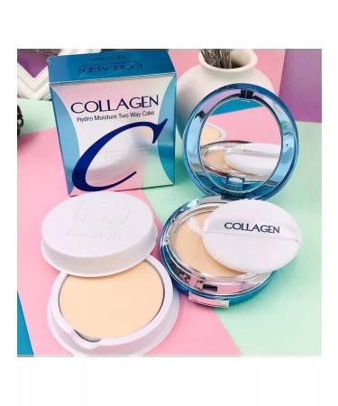 All Hafsa Facial powder matting compact collagen number 13