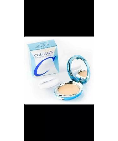 All Hafsa Facial powder matting compact collagen number 13 - Buy Online on GoSupps.com