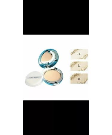 All Hafsa Facial powder matting compact collagen number 13 - Buy Online on GoSupps.com