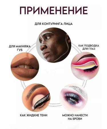 Affordable cosmetics Universal Creamy shadows for the eyes Ajaster - Buy Online on GoSupps.com