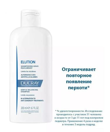 DUCRAY Elution soft balancing shampoo 200 ml - Buy Online on GoSupps.com
