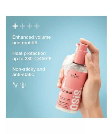 Schwarzkopf Professional OSIS+ UPLOAD hair styling and hair volume 200 ml - Buy Online on GoSupps.com