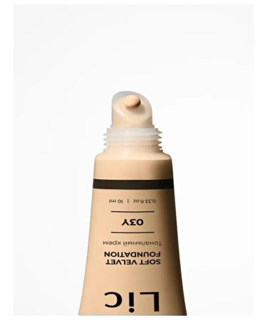 Lic Face Cream Soft Velvet Foundation 03y 10ml - Buy Online on GoSupps.com
