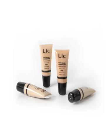 Lic Facial Tonal Cream Soft Velvet Foundation 04y 10ml - Buy Online on GoSupps.com