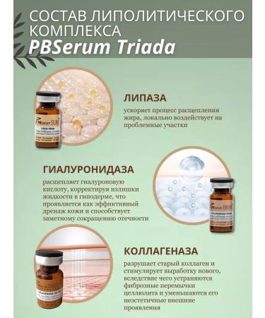 PBSerum Triada Serum anti -cellulite complex PBSERUM Triad - Buy Online on GoSupps.com