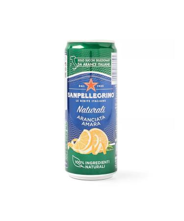 Sanpellegrino Drink Garged Amara with orange orange - 1pc