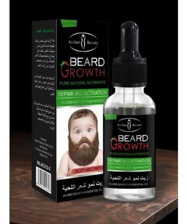 Oil for the growth of a beard and mustache mitigating natural 30 ml - Buy Online on GoSupps.com