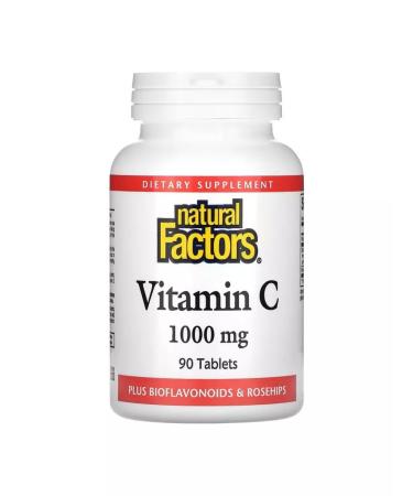Natural Factors Vitamin C 1000 with bioflavonoids and rosehips