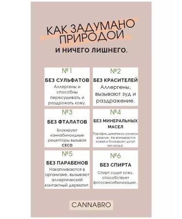 CANNABRO Universal cream - 100ml - Buy Online on GoSupps.com