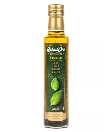 Costa dOro Olive oil Extra Virgin with a taste of basil 250 ml