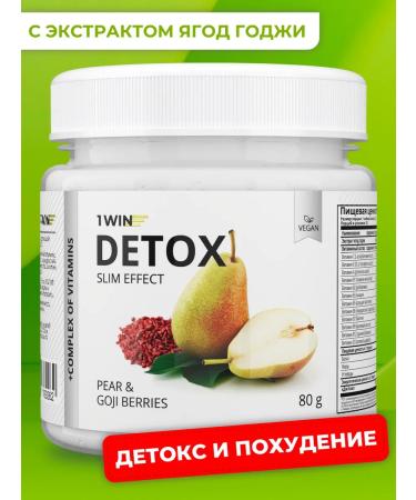 1WIN Detox drainage drink for weight loss pear