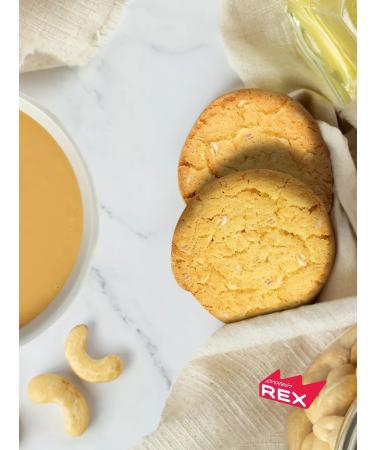 ProteinRex Protein cookies without sugar cookie peanuts 12x2 pieces - Buy Online on GoSupps.com