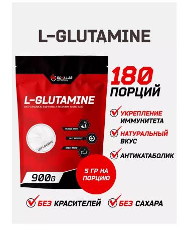 Do4a Lab Glutamine glutamine in powder without taste 900 g Sports