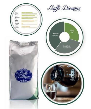 Caffe Diemme Coffee in grains Miscela Aromatica 1 kg - Buy Online on GoSupps.com