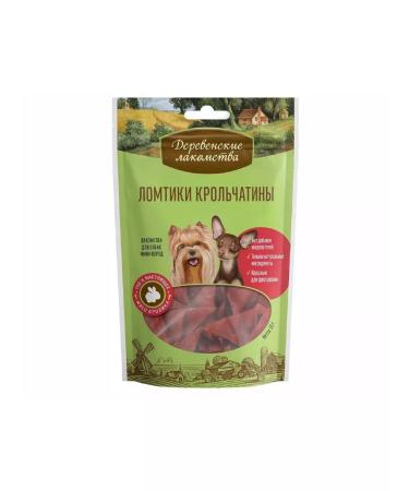 Country delicacies Carnet of sliced rabbits for dogs mini-rock 55g - Buy Online on GoSupps.com