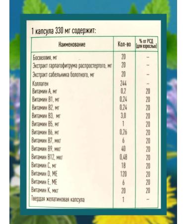 INTELLIGENCE OF NATURE Osteogis for joints and ligaments from pain - Buy Online on GoSupps.com