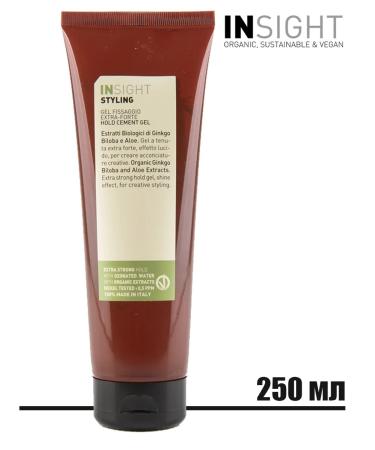 Insight Styling gel-t-cement of hair hair stack of strong fixation