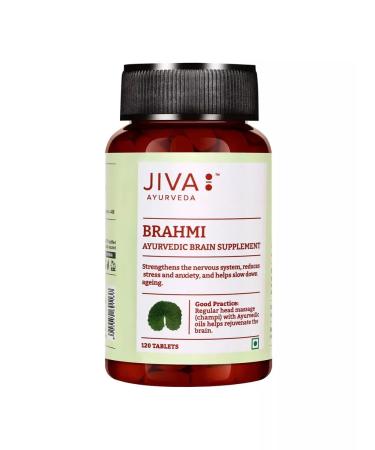 Jiva Ayurveda Brahmi (Brahmi) for the brain 120 tab. (500 mg.)