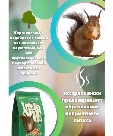 LITTLE ONE Feed for protein and chipmunks Littl van 2 pcs 400g - Buy Online on GoSupps.com