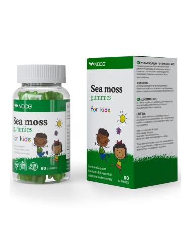 NDCG Vitamins for children Irish moss apple vitamins 60 pcs - Buy Online on GoSupps.com