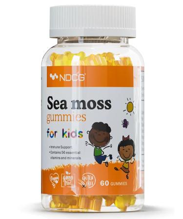 NDCG Vitamins for children Irish moss orange vitamins 60 pcs - Buy Online on GoSupps.com