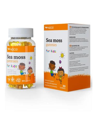 NDCG Vitamins for children Irish moss orange vitamins 60 pcs - Buy Online on GoSupps.com