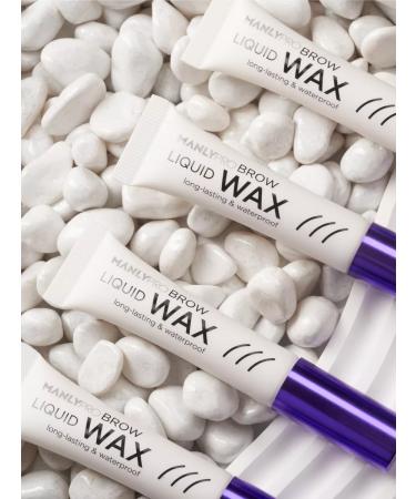 MANLY PRO Liquid wax for eyebrows fixing - Buy Online on GoSupps.com