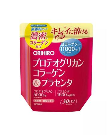Orihiro Orichiro proteoglycan collagen and placenta 180g