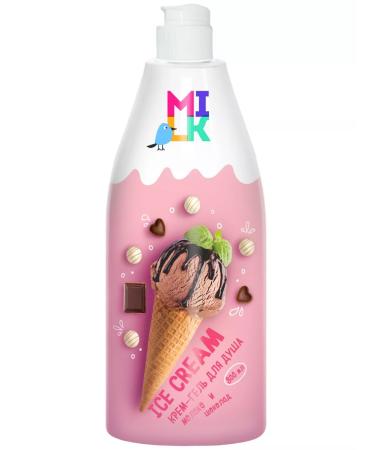 Cream-gel shower milk and chocolate 800 ml